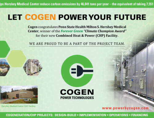 Cogen Congratulates Penn State Hershey Medical Center on Award